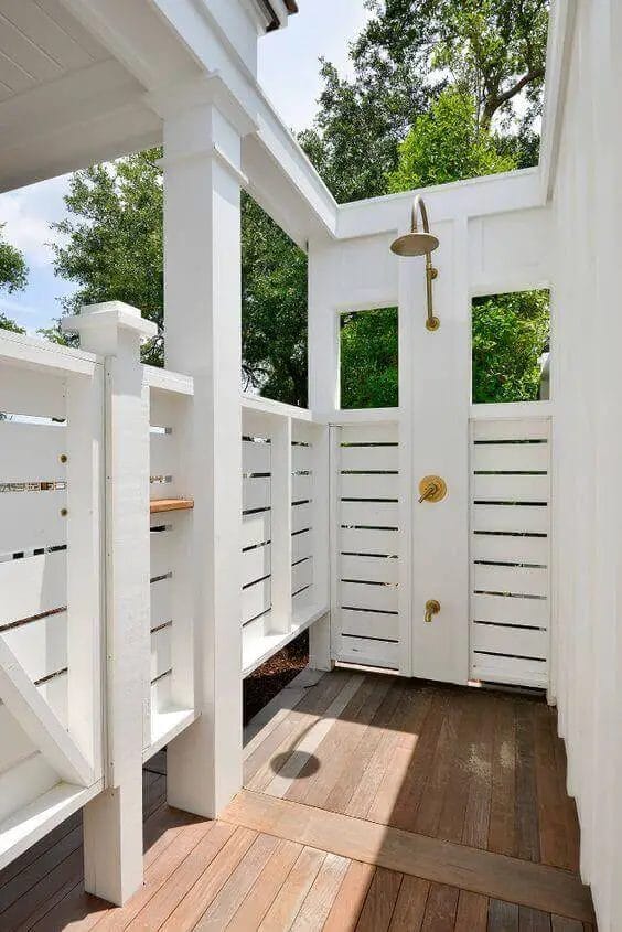 You will be surprised at what can be done with outdoor shower ideas. Do not forget to come back for more excellent ideas at backyardmastery.com