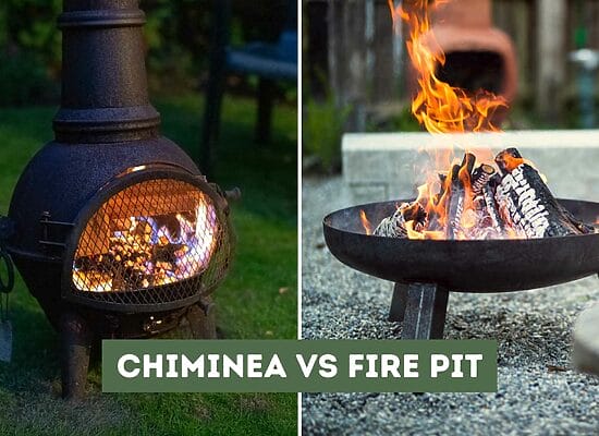 Chiminea vs Fire Pit (The Better Outdoor Heating Option)