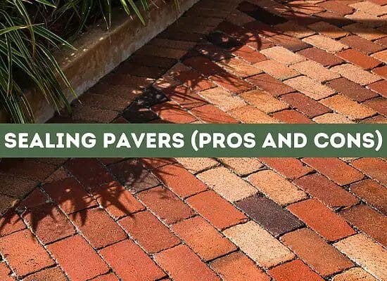 Sealing Pavers (Pros and Cons)